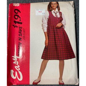 McCall's Misses Jumper Shirt Sewing Pattern Size 6 8 10 12 6088 - uncut